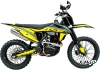 Эндуро / кроссовый мотоцикл BSE T4 Yellow (ZS172FMM-5)