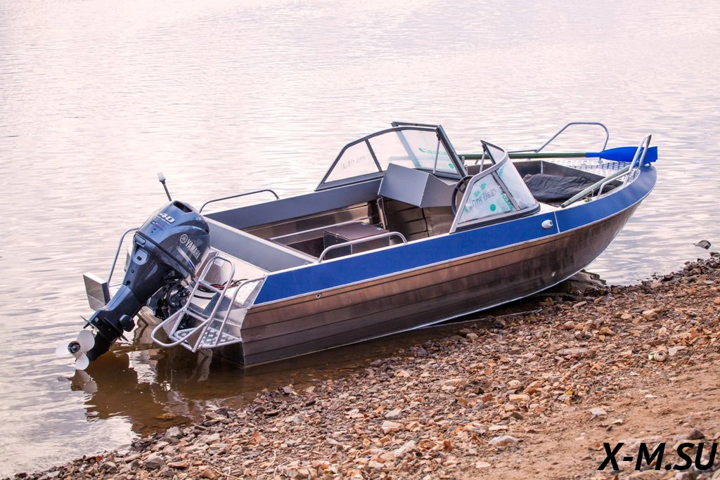 Алюминиевая моторная лодка Тактика-460 DC Алюминиевая моторная лодка Тактика-460 DC