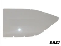 Стекло ветровое для лодки (правая половинка)