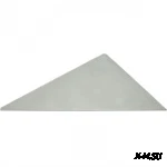 Стекло ветровое для лодки (треугольное, боковая часть) из МПК