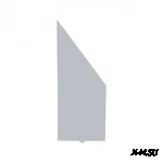 Стекло ветровое для катера Салют 480 (правая половинка) из МПК