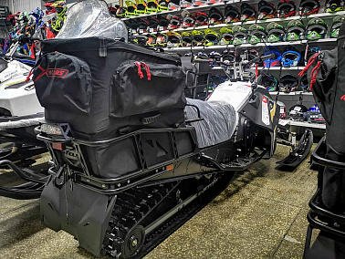 Кофр X-Motors на снегоход Stels Капитан LONG старого  образца изотермический, качество ПРЕМИУМ