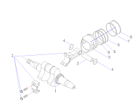 Поршневая 4-Х ТАКТНОГО ПЛМ HIDEA F3.5FHS