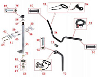 Ходовая часть, органы управления мотобуксировщика IRBIS МУХТАР-7 (часть 2)