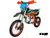 Питбайк KAYO EVOLUTION YX125EM 17/14 KRZ (механ. сцепл., эл. стартер 2022 г.)