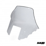 Стекло ветровое для снегохода Polaris Widetrak LX (высота 74см, толщина 2мм, МПК)