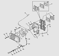 Клапана 2-Х ТАКТНОГО ПЛМ YAMABISI T40BWS
